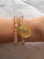 Rosario Pulsera Medalla Filigrana Personalizada