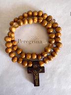 Rosario Pulsera Madera