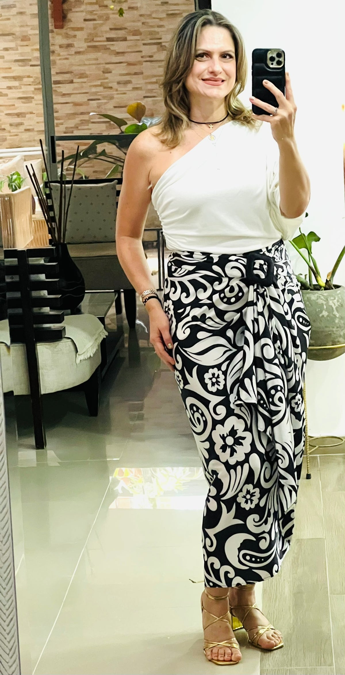 Hebilla Cuadrada Tejida en Macramé