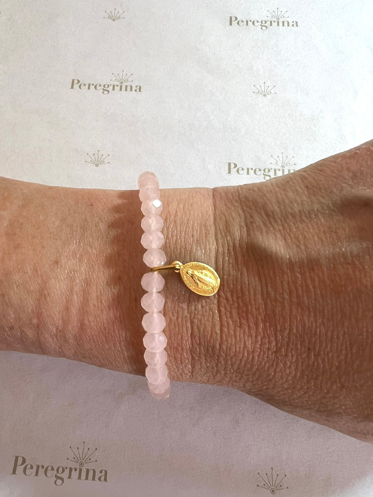 Pulsera Medalla Vírgen Milagrosa mini