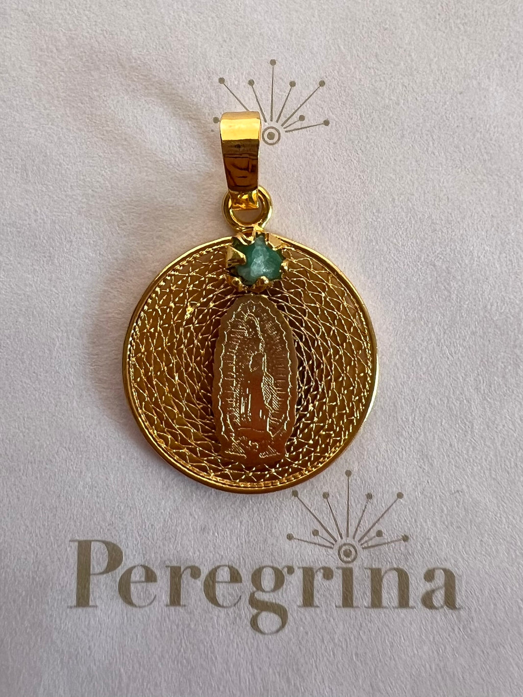 Rosario Pulsera Medalla Filigrana Personalizada