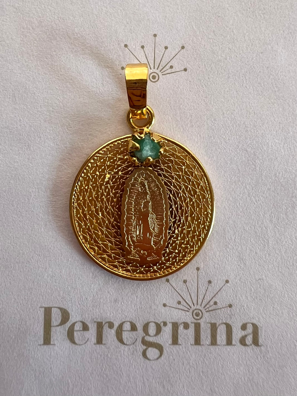 Rosario Pulsera Medalla Filigrana Personalizada