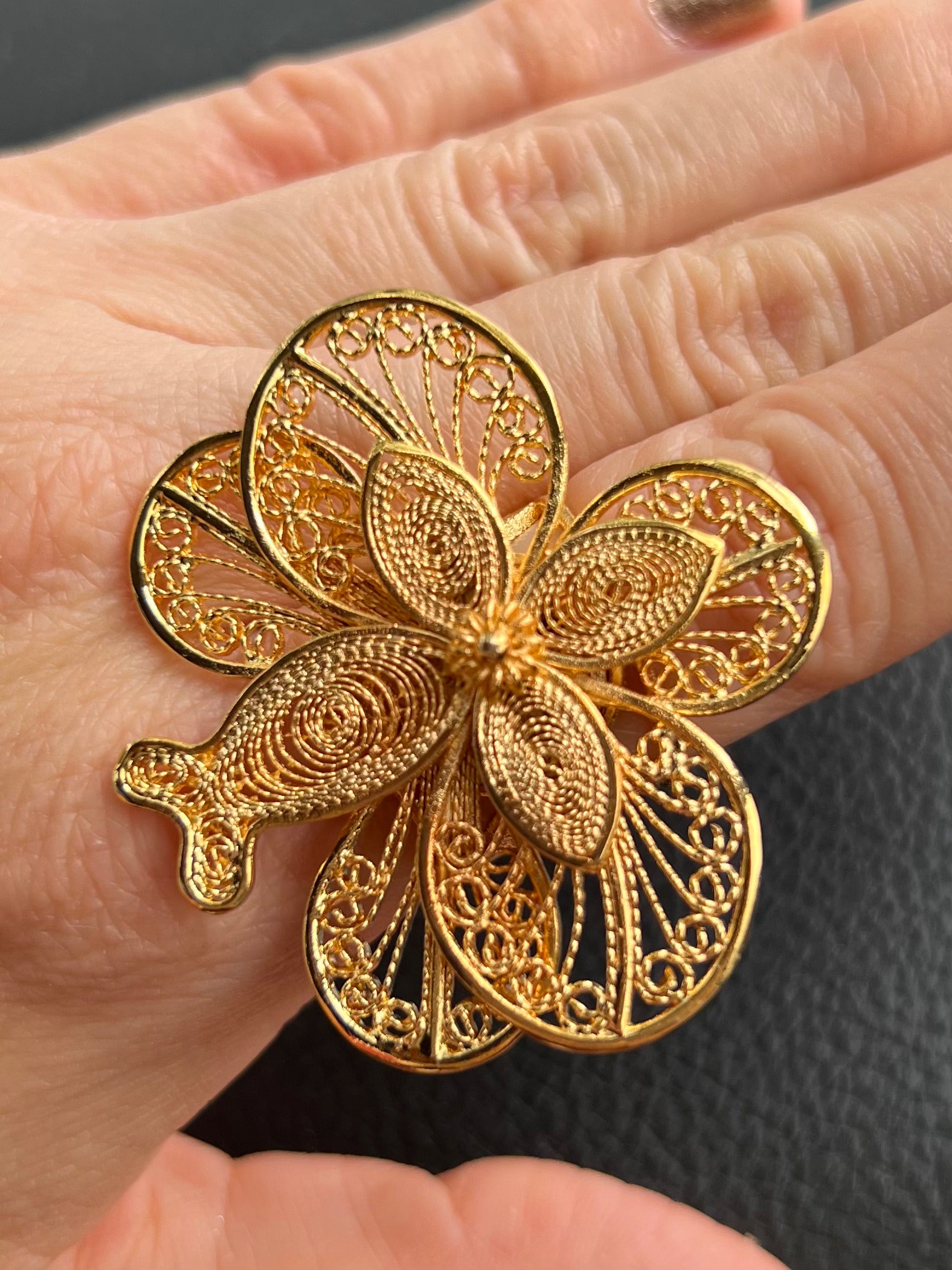 Anillo Orquidea Imperial