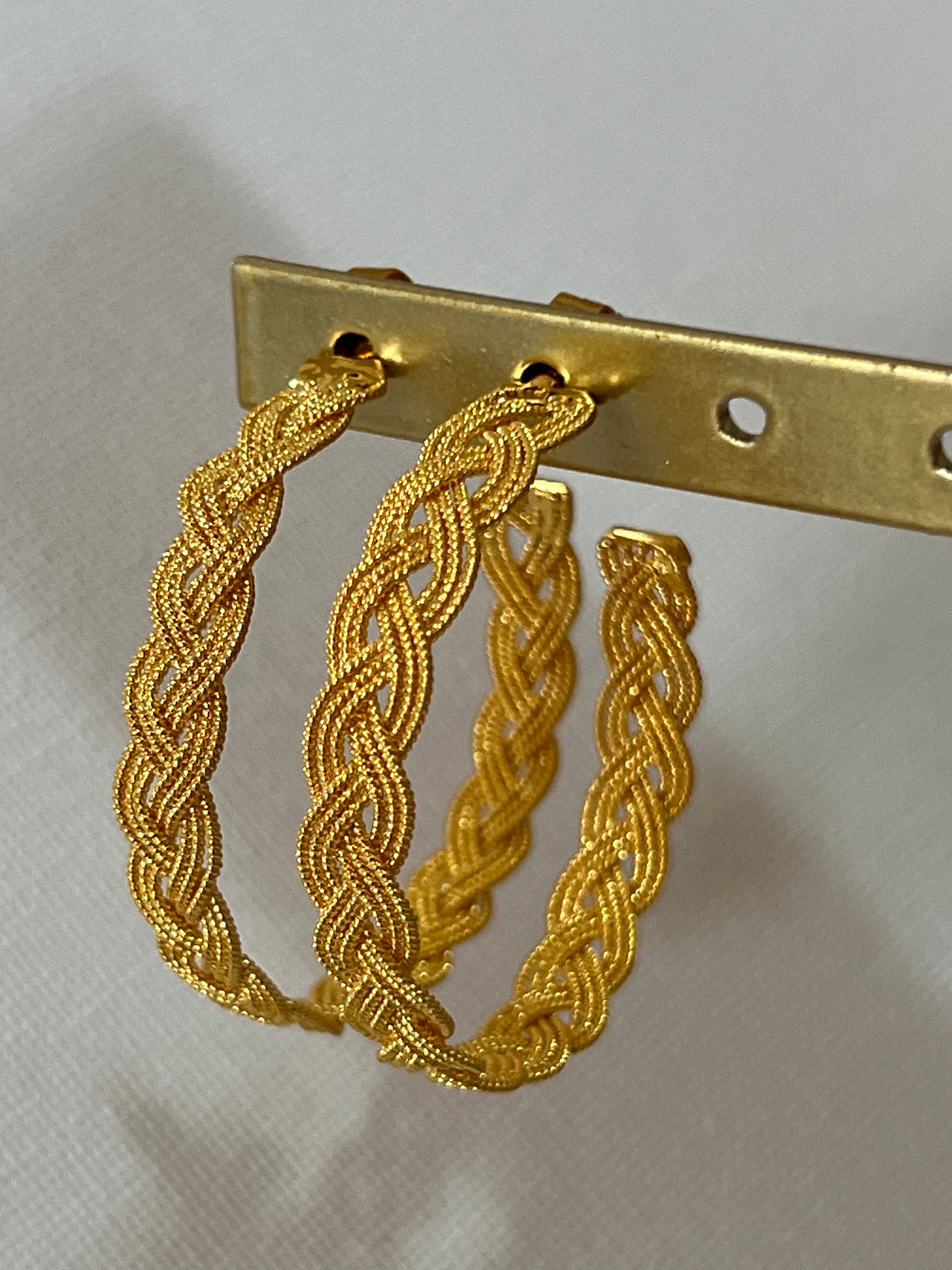 Candongas Trenza Real