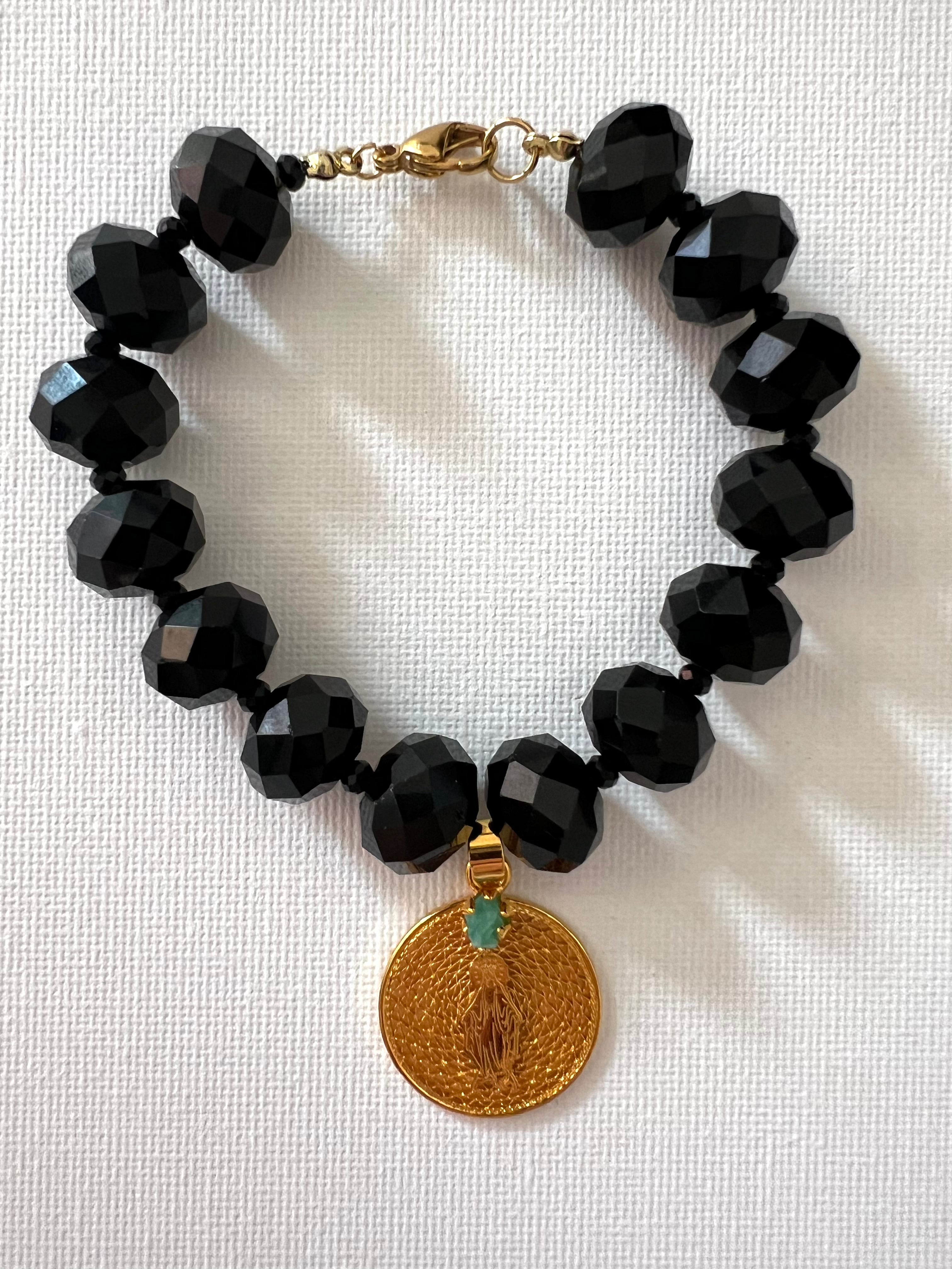 Pulsera Vírgen Milagrosa Morralla Fijilagra