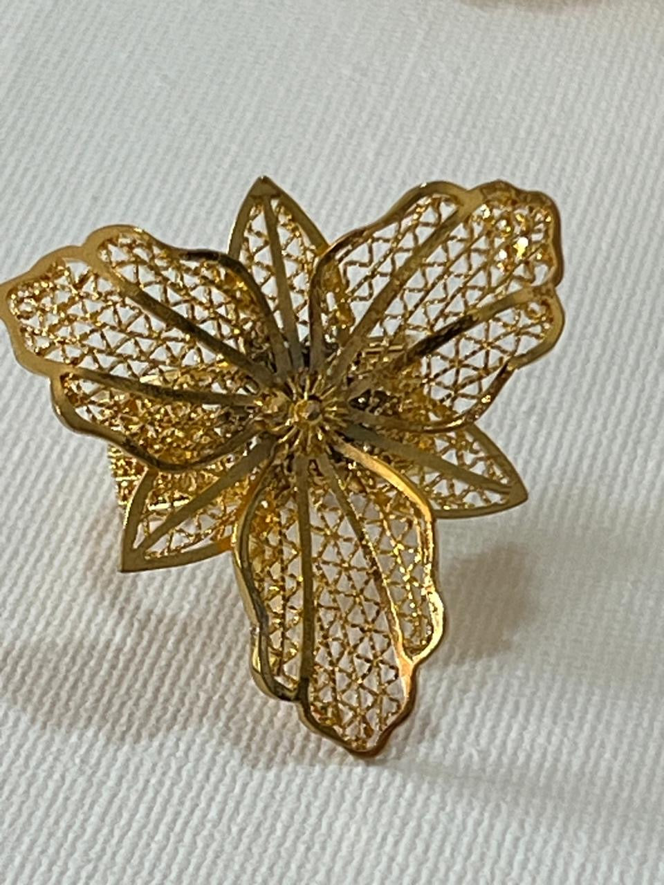 Anillo Orquídea Celestial