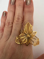 Anillo Orquídea Celestial